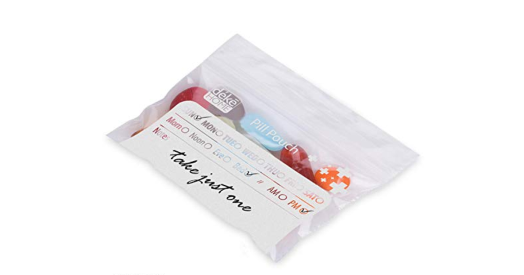 mini pastillero de emergencia ideal para viajes