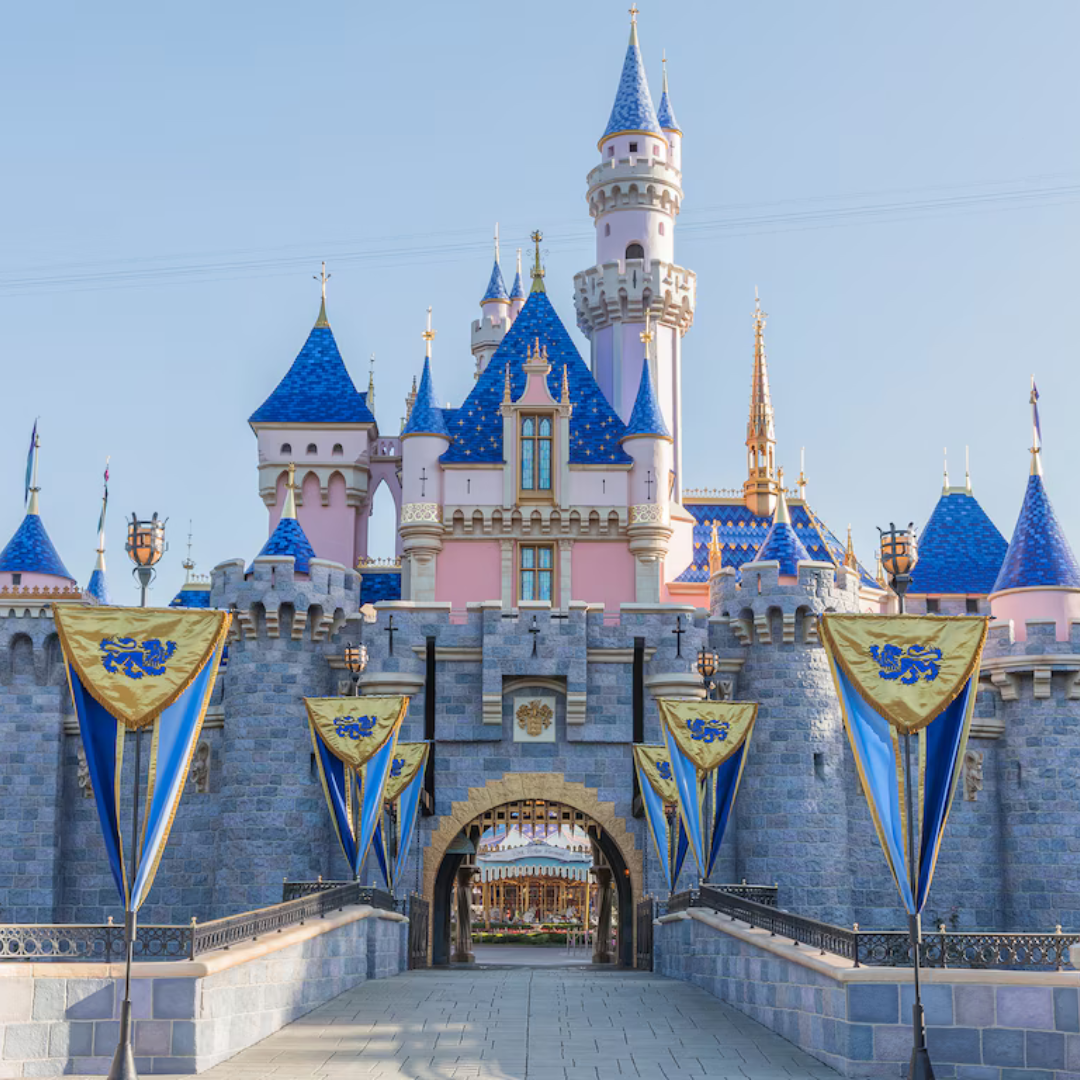Castillo Disneyland Park en Anaheim California
